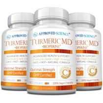 Suplemento aprovado Science Turmeric MD 180 cápsulas Suplemento aprovado Science Turmeric MD 180 cápsulas