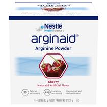 Suplemento Arginaid com sabor de cereja, 9,07 ml, pacote com 56 Suplemento Arginaid com sabor de cereja, 9,07 ml, pacote com 56