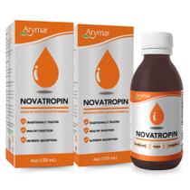 Suplemento Arymar Novatropin Kit com 2 Frascos de 120 ml Suplemento Arymar Novatropin Kit com 2 Frascos de 120 ml