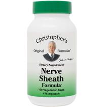Suplemento às fórmulas originais do Dr. Christopher Nerve Sheath 100ct