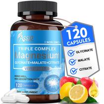 Suplemento ASSR Triplo Magnésio 300mg 120 cápsulas Suplemento ASSR Triplo Magnésio 300mg 120 cápsulas