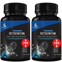 Suplemento: Astaxantina natural de força tripla do Research Labs