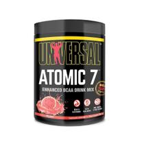 Suplemento Atomic 7 Universal Nutrition 262g sabor Melancia, composto por BCAA, Taurina, Vitamina B6 e Citrulina, P/ musculação, exercício funcional