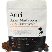 Suplemento Auri Super Mushroom HSN Gummies - 60 Unidades