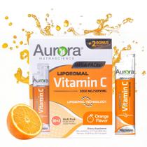 Suplemento Aurora Nutrascience Mega-Pack de vitamina C lipossomal