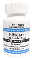 Suplemento Aventura Pharmaceuticals ELFOLATE 7,5 mg 30 comprimidos