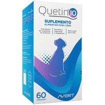 Suplemento Avert Quetin 10 para Cães - 60 Comprimidos