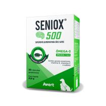 Suplemento Avert Seniox 500 com 30 caps Suplemento Avert Seniox 500 com 30 caps
