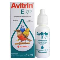 Suplemento Aves Avitrin E 15ml Coveli Suplemento Aves Avitrin E 15ml Coveli