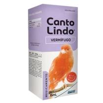 Suplemento Aves Canto Lindo Vermifugo