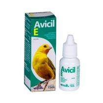 Suplemento Avicil E para Pássaros 15ml