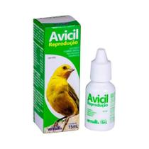 Suplemento Avicil Reprodução para Pássaros 15ml - Vet Farmos