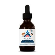 Suplemento Ayush Herbs Ashwagandha Kids - Gotas (60ml) - Sem Álcool Suplemento Ayush Herbs Ashwagandha Kids - Gotas (60ml) - Sem Álcool