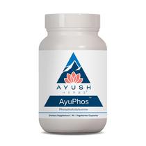 Suplemento Ayush Herbs Auphos Fosfatidilserina 200 mg