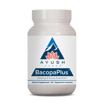 Suplemento Ayush Herbs BacopaPlus Memory Focus 90 cápsulas