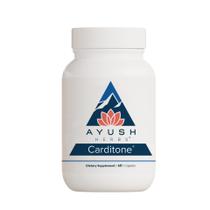 Suplemento Ayush Herbs Carditone, extratos de ervas, 30 ml