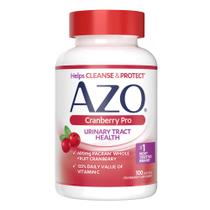 Suplemento AZO Cranberry Pro para trato urinário 600 mg PACRAN 100 cápsulas gelatinosas