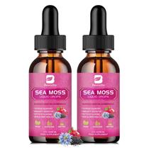Suplemento B Sea Moss BEWORTHS - Gotas Líquidas 120ml com Óleo de Semente Preta