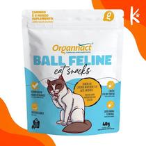 Suplemento Ball Feline Cat Snacks para Gatos 40g - Organnact