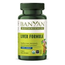 Suplemento Banyan Botanicals Liver Formula 90 comprimidos orgânicos Suplemento Banyan Botanicals Liver Formula 90 comprimidos orgânicos