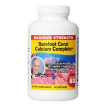 Suplemento Barefoot Coral Calcium Complete 1500 mg 90 cápsulas Suplemento Barefoot Coral Calcium Complete 1500 mg 90 cápsulas