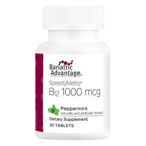 Suplemento Bariatric Advantage B-12 Speedy derrete a vitamina B12 1000mcg com ácido fólico 30 comprimidos