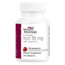 Suplemento Bariatric Advantage Iron 18 mg com vitamina C 30 comprimidos