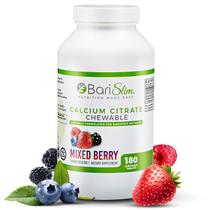 Suplemento BariSlim Citrato de cálcio bariátrico 500 mg de frutas vermelhas mistas Suplemento BariSlim Citrato de cálcio bariátrico 500 mg de frutas vermelhas mistas