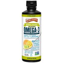 Suplemento Barlean's Citrus Sorbet de Óleo de Peixe Omega 3 de Alta Potência