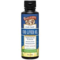 Suplemento Barlean's de Óleo de Fígado de Bacalhau - 240ml de Ômega 3 Suplemento Barlean's de Óleo de Fígado de Bacalhau - 240ml de Ômega 3
