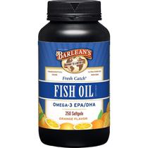 Suplemento Barlean's Omega 3 - 600mg - 250 Cápsulas Gelatinosas