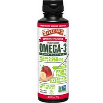 Suplemento Barlean's Strawberry Banana Óleo de linhaça 236mL