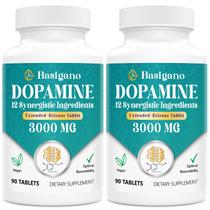 Suplemento Basigano Natural de Dopamina 90 comprimidos (pacote com 2) Suplemento Basigano Natural de Dopamina 90 comprimidos (pacote com 2)