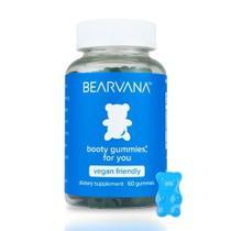 Suplemento BEARVANA Bum Support Gummies para mulheres, 60 unidades