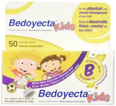 Suplemento Bedoyecta Infantil Mastigável - 50 Comprimidos