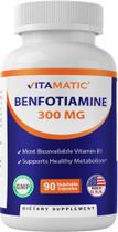 Suplemento Benfotiamina 300mg - 90 Cápsulas