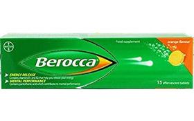 Suplemento Berocca Performance 15 Comprimidos Sabor Laranja