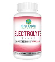 Suplemento Best Earth Naturals Electrolyte Support 30 cápsulas