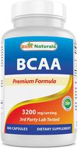 Suplemento Best Naturals BCAA Branch Chain Aminoacid 400 cápsulas Suplemento Best Naturals BCAA Branch Chain Aminoacid 400 cápsulas