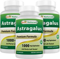 Suplemento Best Naturals Cápsulas de Astrágalo 1000 mg 120 unidades