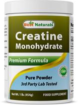 Suplemento Best Naturals Creatina Monohidratada 454g em pó