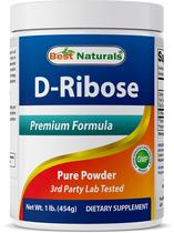 Suplemento Best Naturals D-Ribose em pó 454g