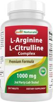 Suplemento Best Naturals L-Arginina L-Citrulina 250 comprimidos Suplemento Best Naturals L-Arginina L-Citrulina 250 comprimidos