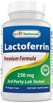 Suplemento Best Naturals Lactoferrina 250 mg 60 cápsulas vegetais