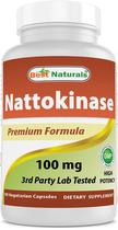 Suplemento Best Naturals Nattokinase 100mg 90 cápsulas