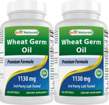 Suplemento Best Naturals Óleo de Germe de Trigo 1130mg 120 Cápsulas Gelatinosas Suplemento Best Naturals Óleo de Germe de Trigo 1130mg 120 Cápsulas Gelatinosas