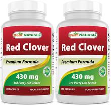 Suplemento Best Naturals Trevo-vermelho 430 mg 180 cápsulas x2 Suplemento Best Naturals Trevo-vermelho 430 mg 180 cápsulas x2