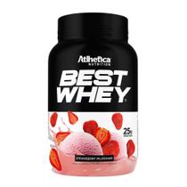 Suplemento Best Whey Isolado Hidro Morango 900g - Atlhetica