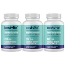 Suplemento BESTVITE Benfotiamina 300 mg 180 cápsulas Suplemento BESTVITE Benfotiamina 300 mg 180 cápsulas