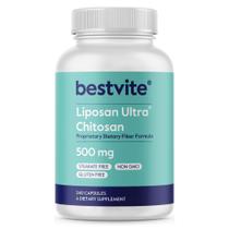 Suplemento BESTVITE Liposan Ultra Quitosana 500mg - 240 Cápsulas Suplemento BESTVITE Liposan Ultra Quitosana 500mg - 240 Cápsulas